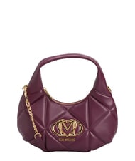 LOVE MOSCHINO EMBOSSED Geantă de m&acirc;nă, cu curea de umăr - Genți femei