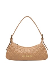 LOVE MOSCHINO QUILTED Geantă de umăr bej - Genți femei - 1