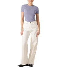 CALVIN KLEIN WASHED WOVEN LABEL Tricou din bumbac cu m&acirc;necă scurtă - tricou