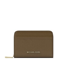 MICHAEL KORS JET SET Portcard din piele cu portofel pentru monede - Portofele femei