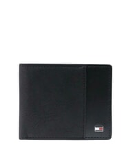 TOMMY HILFIGER TH SOHO Portofel din piele negru - Portofele bărbați - 1