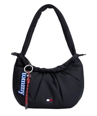 TOMMY HILFIGER TJW ICON Geantă de umăr moale negru - Genți femei - 1