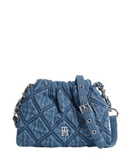 TOMMY HILFIGER TH FEMININE Geantă de umăr mini blugi - Genți femei - 1