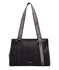 CALVIN KLEIN WEBBING Geantă de umăr pe negru - Genți femei - 1