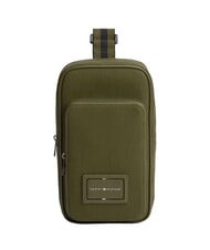TOMMY HILFIGER TH FOUNDATION Rucsac cu un singur umăr lemn de măslin - Rucsacuri pentru laptop - 1