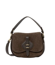 COCCINELLE MAVERY SUEDE BI Geantă mini cu curea de umăr noroi - Genți femei - 1