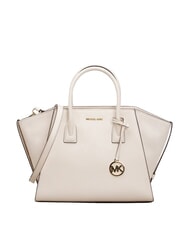 MICHAEL KORS AVRIL Geantă de m&acirc;nă, cu curea de umăr, din piele - Genți femei