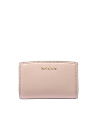 MICHAEL KORS BRYANT Portofel mediu din piele roz pal - Portofele femei - 1