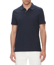 CALVIN KLEIN CKJ Tricou polo din bumbac alb strălucitor - maiou Polo - 1