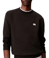 CALVIN KLEIN CKJ Hanorac cu guler rotund alb strălucitor - hanorace - 1