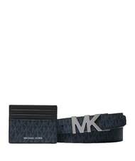 MICHAEL KORS GIFT Cutie cadou pentru bărbați, suport pentru carduri și curea albastru - Portofele bărbați - 1