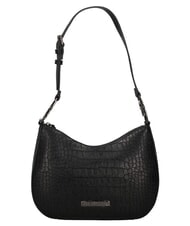 LOVE MOSCHINO JEWEL CROCO Geantă de umăr, reglabilă negru - Genți femei - 1