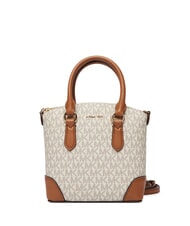 MICHAEL KORS MURPHY Geantă mini cu curea de umăr vanilie/acrn - Genți femei - 1