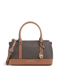 MICHAEL KORS ANDIE Geantă de m&acirc;nă, cu curea de umăr brun/ghindă - Genți femei - 1