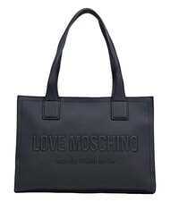 LOVE MOSCHINO JEWEL Geantă de cumpărături de umăr negru - Genți femei - 1