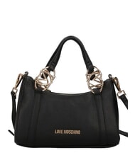 LOVE MOSCHINO JEWEL Geantă de m&acirc;nă, cu curea de umăr negru - Genți femei - 1