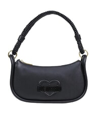 LOVE MOSCHINO URBAN ICON Geantă de m&acirc;nă, cu curea de umăr negru - Genți femei - 1