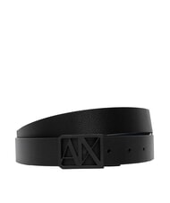 ARMANI EXCHANGE A|X Curea reversibilă negru/bleumarin - Curele - 1