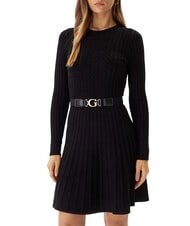 GUESS HANA  Rochie tricotată cu &icirc;mpletituri - Haine de femeie