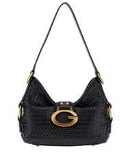 GUESS CAMDEN Geantă de umăr BLACK - Genți femei - 1