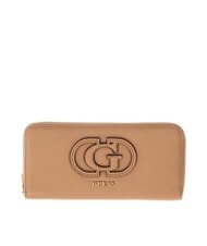 GUESS ISOLA Portofel cu fermoar BEIGE - Portofele femei - 1