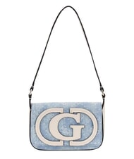 GUESS RUBY Geantă de umăr logo-ul denim - Genți femei - 1