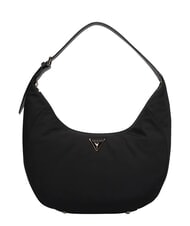 GUESS ECO GEMMA                                Geantă de umăr, reglabilă BLACK - Genți femei - 1