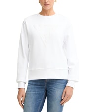 GUESS BASIC TRIANGLE Hanorac cu guler rotund - Hanorace pentru femei