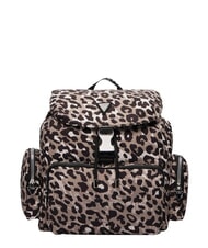 GUESS GIRL ALLOVER Rucsac cu buzunare multiple cursuri cu imprimeu leopard - Genți femei - 1