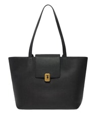 TRUSSARDI CAMEO Geantă de cumpărături de umăr negru - Genți femei - 1