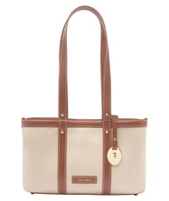 TRUSSARDI ELBA Geantă de umăr p&acirc;nză+marcă - Genți femei - 1