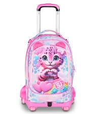 SJGANG HEART BUDDY GIRL Rucsac cu troler, detașabil - Rucsacuri cu role