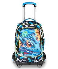 SJGANG METAL DRAGON BOY Rucsac tip trolei, detașabil - Rucsacuri cu role