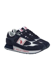 U.S. POLO ASSN. CLEEF Adidași cu logo aster-alb - Pantofi bărbați - 1