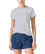 PATAGONIA P-6 LOGO tricou fibră albă - tricou - 1