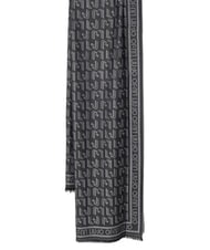 LIUJO LOGO Eşarfă BLACK - Eșarfe - 1