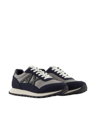 ARMANI EXCHANGE DROP MICROSUEDE Teniși cu logo contrastant - Pantofi bărbați