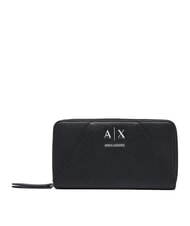 ARMANI EXCHANGE ISABEL Portofel cu fermoar negru - Portofele femei - 1