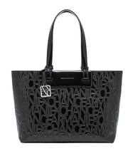 ARMANI EXCHANGE LIZ Geantă de cumpărături de umăr negru - Genți femei - 1