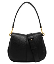 GIANNI CHIARINI HELENA ROUND Geantă de umăr din piele, cu curea de umăr negru - Genți femei - 1