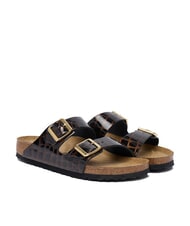 BIRKENSTOCK ARIZONA EMBOSS Sandale din piele animalblack - Pantofi femei - 1