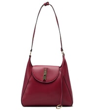 LOVE MOSCHINO PINNED LOVE Geantă de umăr vin - Genți femei - 1