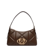 LOVE MOSCHINO EMBOSSED QUILTED Geantă de umăr maro - Genți femei - 1