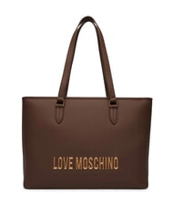 LOVE MOSCHINO BOLD LOVE Geantă de umăr maro - Genți femei - 1