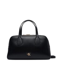 CALVIN KLEIN CK MEDIUM Geantă de m&acirc;nă, cu curea de umăr pe negru - Genți femei - 1