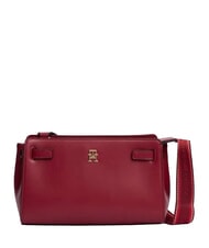 TOMMY HILFIGER TH JOY Geantă de umăr, dublă portabilitate roșu de toamnă - Genți femei - 1