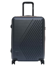 KWAY EUDOXIEUR LOGO Troler mediu, cu monogramă K-Way ad&acirc;ncimea albastră - Trolere rigide - 1