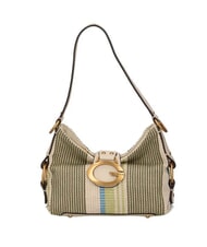 GUESS CAMDEN Geantă de umăr măsline multicolore - Genți femei - 1