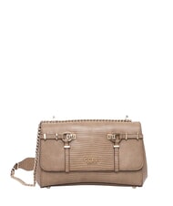 GUESS LEONA Geantă de umăr BEIGE - Genți femei - 1