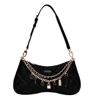 GUESS LIBBY Geantă de umăr BLACK - Genți femei - 1
